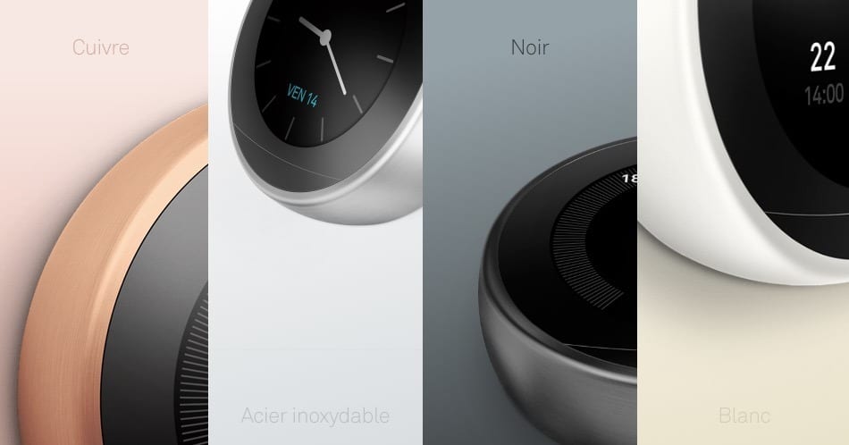 thermostat nest 3 couleurs 2018