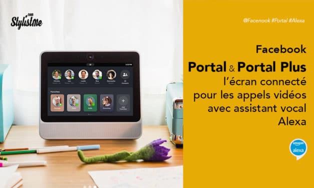 Facebook Portal avis prix enceinte avec appels vidéo Messenger intégré