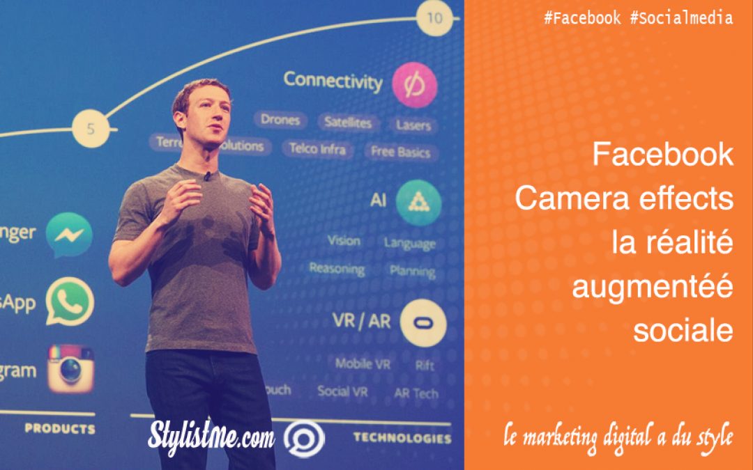 Facebook Camera effects la nouvelle plateforme pour les photos et vidéos