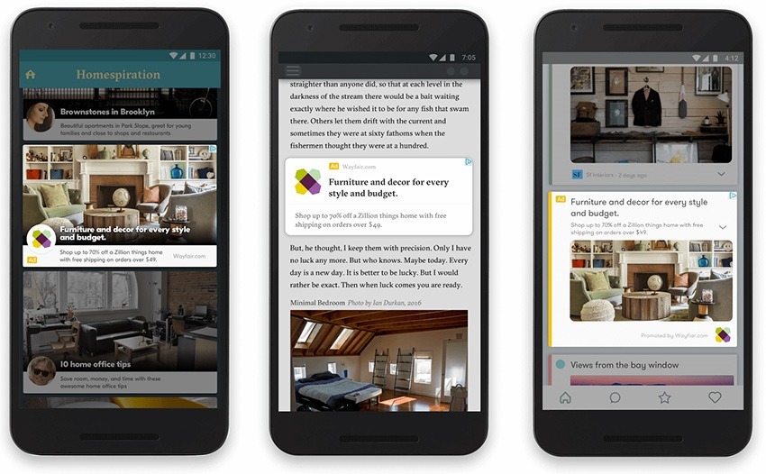 Google veut imposer le format AMP pour les publicités mobile