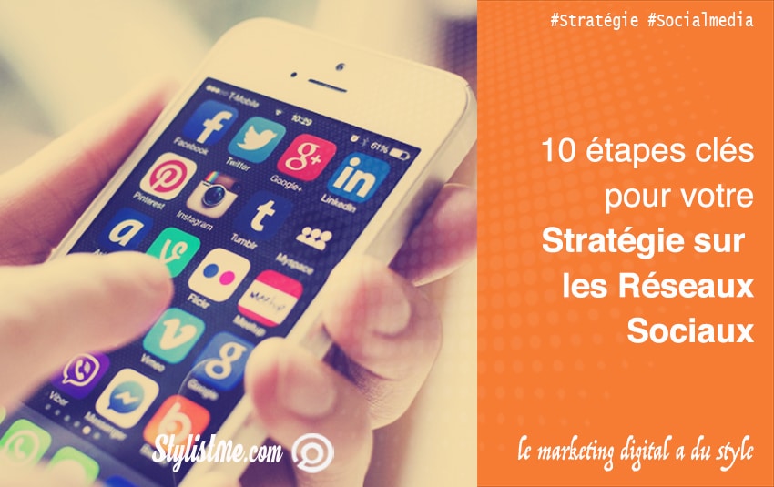 Stratégie réseaux sociaux en 10 étapes