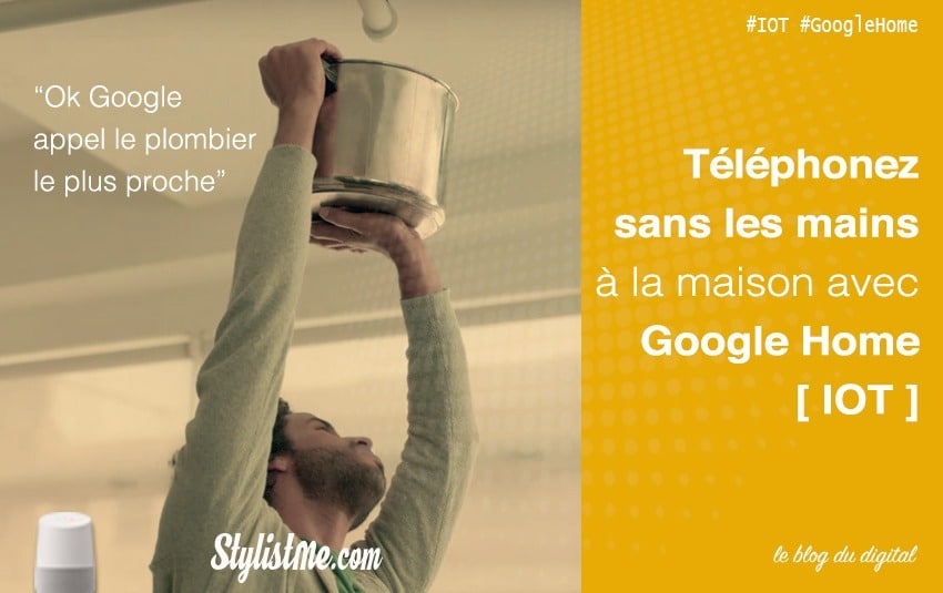 Comment téléphoner avec Google Home ou Nest Hub et interphone [Tuto]