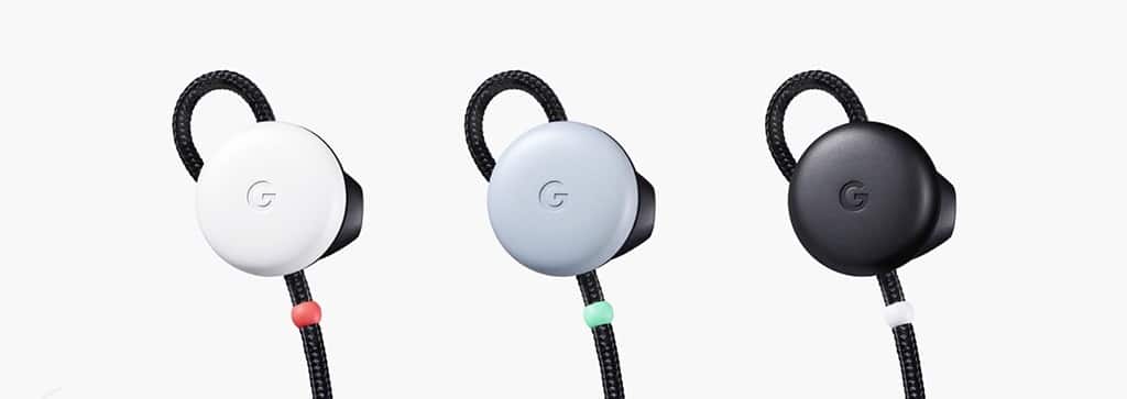 comparatif écouteurs casques compatible Google Assistant Google-Pixel-Buds