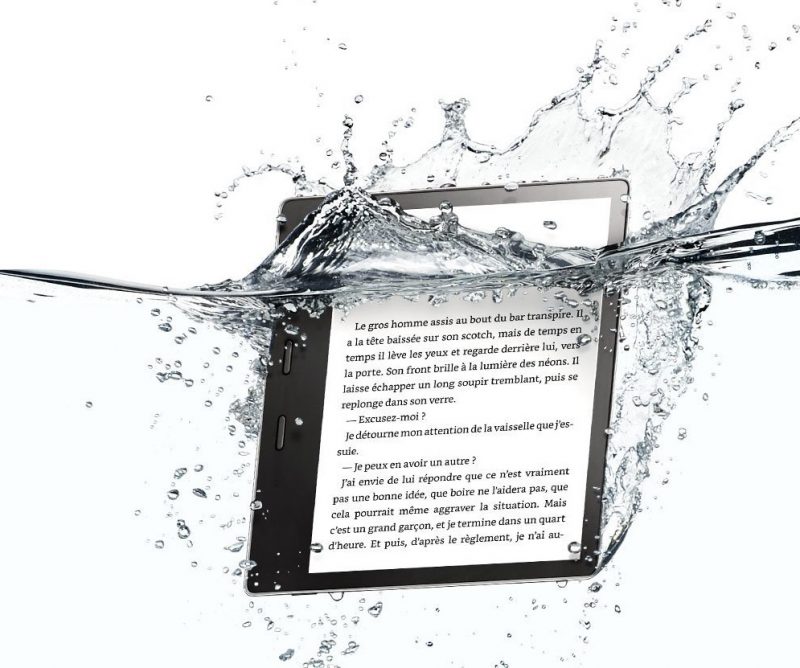 Kindle Oasis 2017 étanche