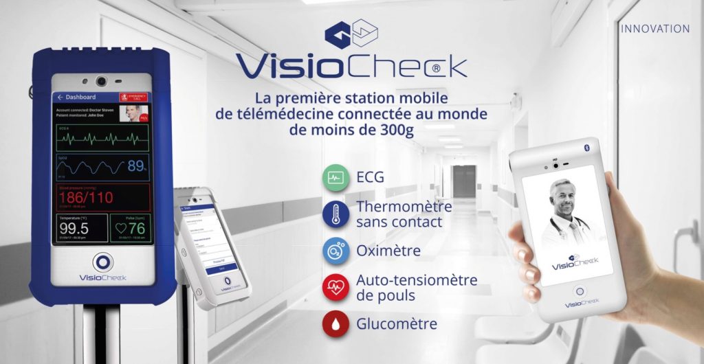 Visiomed app mobile télémedecine Visiocheck