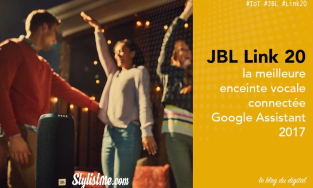 JLB Link 20 avis test première enceinte vocale sans-il Google Assistant