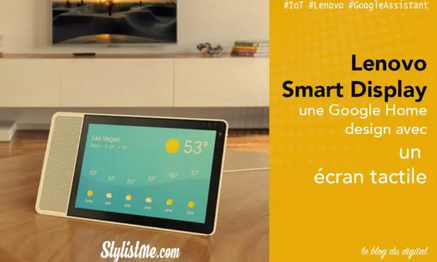 Lenovo Smart Display test avis : enceinte Google Assistant avec écran