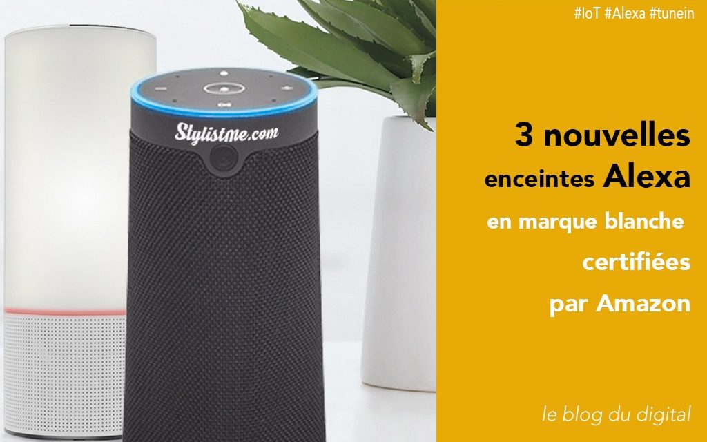 Amazon Alexa lance 3 enceintes en marque blanche : Junlam, Narui et Adition !