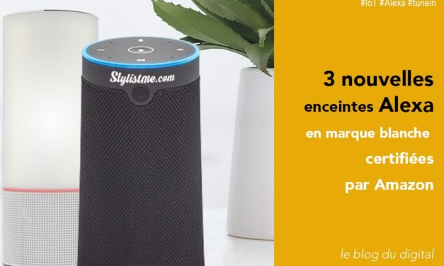 Amazon Alexa lance 3 enceintes en marque blanche : Junlam, Narui et Adition !