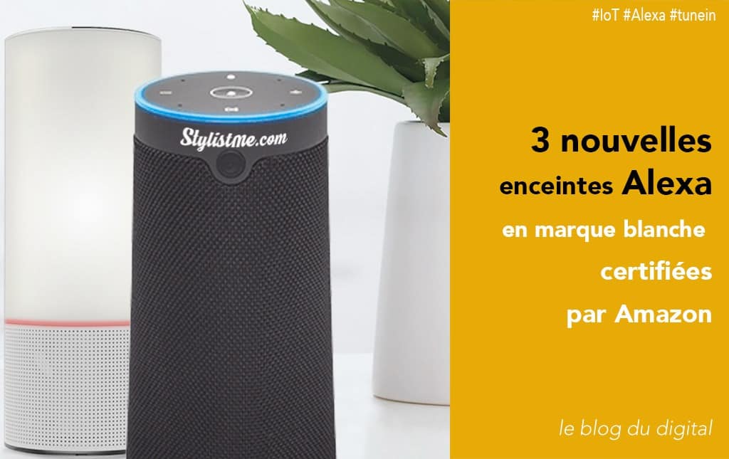 Amazon Alexa lance 3 enceintes en marque blanche : Junlam, Narui et Adition !