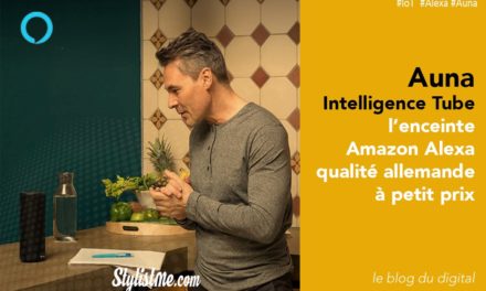 Auna Intelligence Tube test avis l’enceinte Amazon Alexa à petit prix