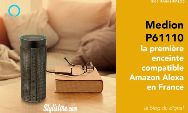 Medion P61110 avis test nouvelle enceinte Amazon Alexa