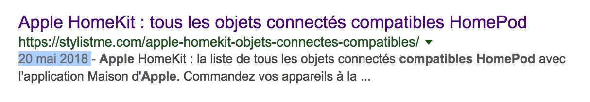 13 techniques SEO 2018 actualiser ses articles avec date