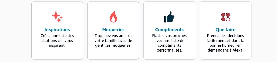 Alexa Blueprint créer skill jeu