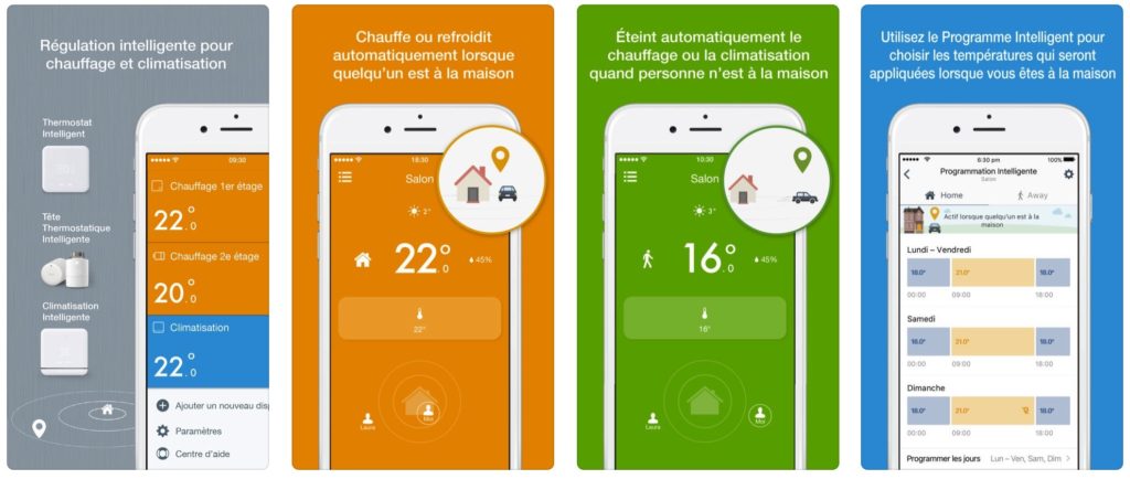 Tado climatisation PAC test avis prix app mobile thermostat connecté