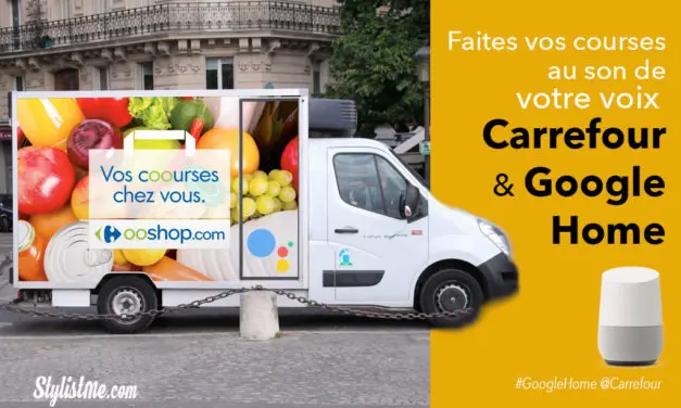 Google Home pour faire vos courses chez Carrefour à la voix