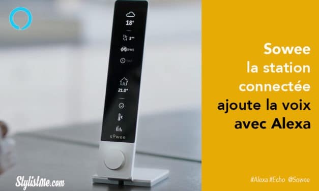 Sowee la station connectée d’EDF avec thermostat  intègré Amazon Alexa 