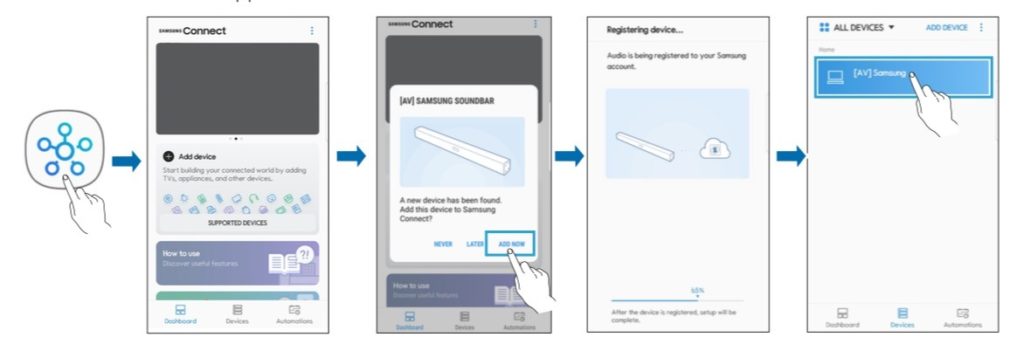 comment ajouter barre de son à Amazon Echo samsung ms550