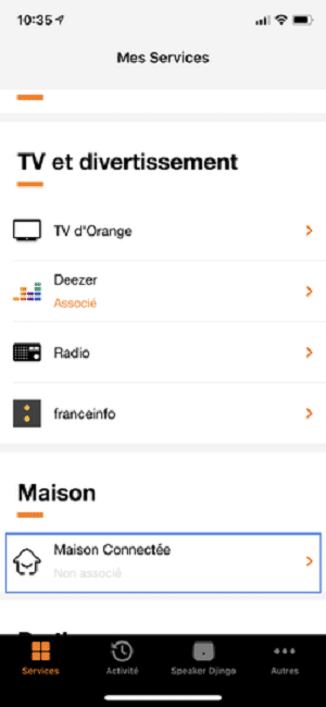 Comment ajouter des services Djingo Deezer Maison connectée Alexa