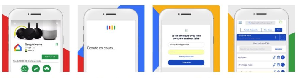 Google Home Carrefour tuto paramétrage