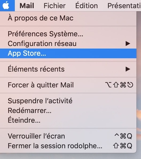 mise à jour macOs Mojave public 10.14