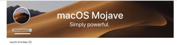 Télécharger et installer macOS Mojave bêta 10.14