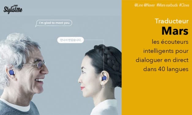 Mars Earbuds écouteurs Bluetooth pour dialoguer dans 40 langues