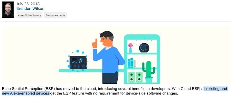 Echo Dot 3 avec ESP