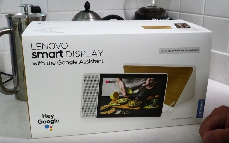 Lenovo smart display avis test prix unboxing