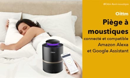 Oittm piège à moustiques connecté sans insecticide pour Amazon Echo et Google Home