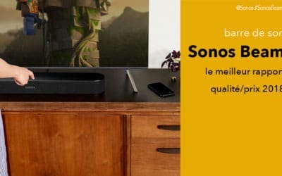 Sonos Beam test avis barre de son avec Alexa Google Assistant et AirPlay