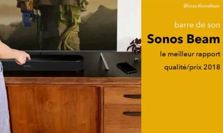 Sonos Beam test avis barre de son avec Alexa Google Assistant et AirPlay