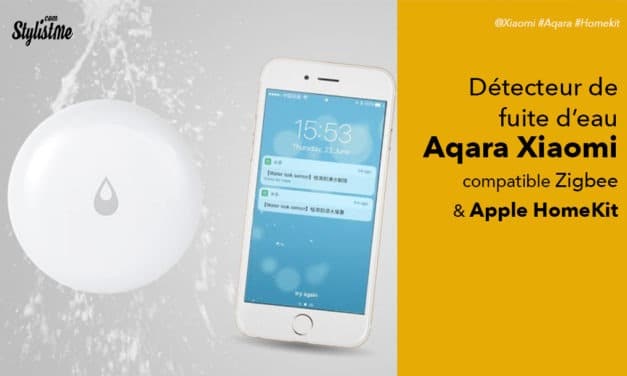 Détecteur de fuite d’eau Aqara Xiaomi compatible HomeKit HomePod