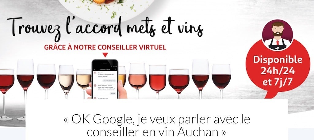  foire aux vins vin connecté Google Home