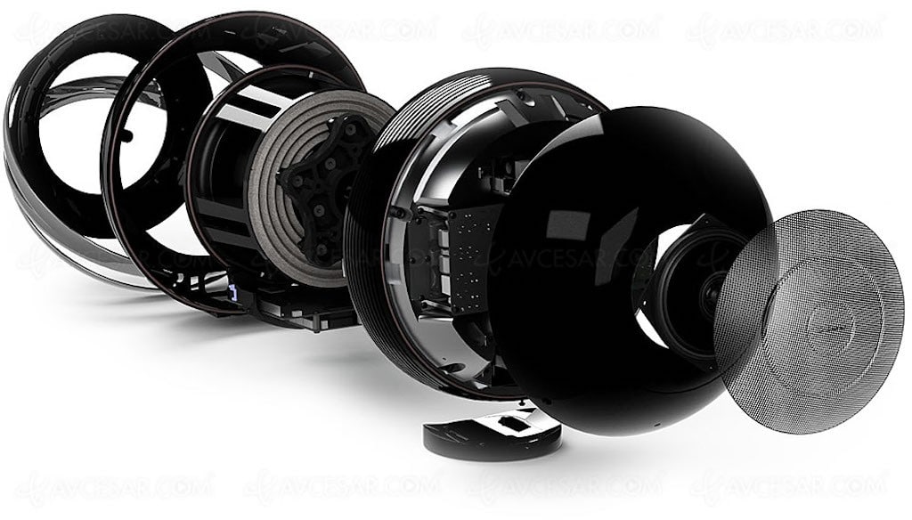 cabasse pearl vue eclatée qualité audio