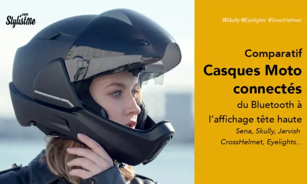 Casque moto connecté comparatif 2022 : marques et projets à venir