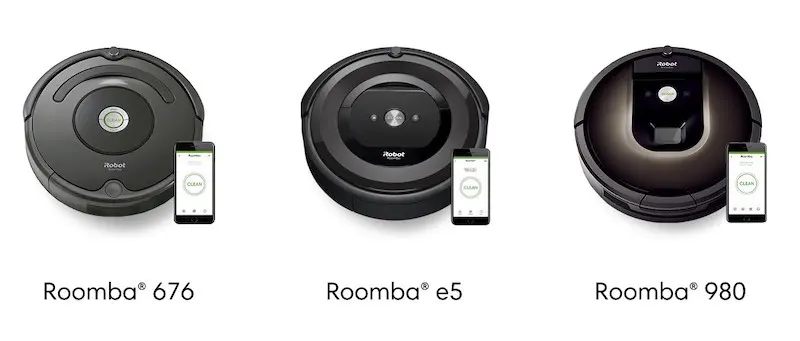 iRobot Roomba Wifi compatible google home et Amazon Echo