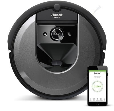 roomba i7+ irobot test avis design dessus