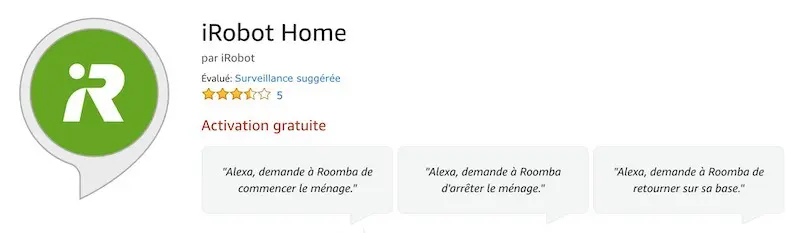 skill irobot home alexa amaeon echo