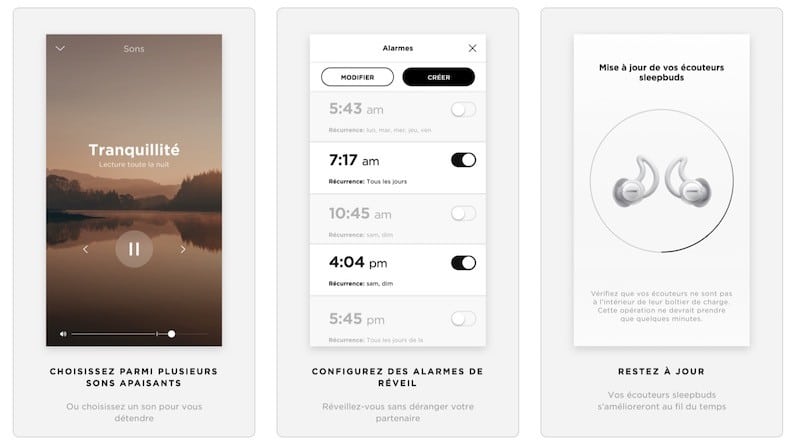 Bose sleepbuds 2 avis test prix app Bose sleep