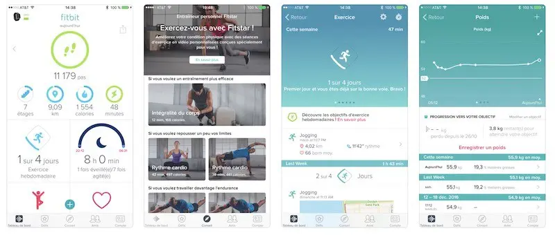 Fitbit charge 3 prix avis test app gratuite