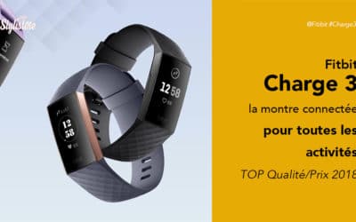 Fitbit charge 3 prix avis test montre connectée suivi d’activité