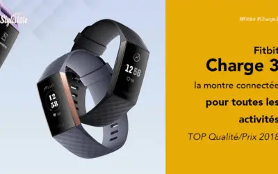 Fitbit charge 3 prix avis test montre connectée suivi d’activité