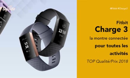 Fitbit charge 3 prix avis test montre connectée suivi d’activité