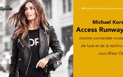 Michael Kors Access Runway prix test avis montre luxe connectée Wear Os