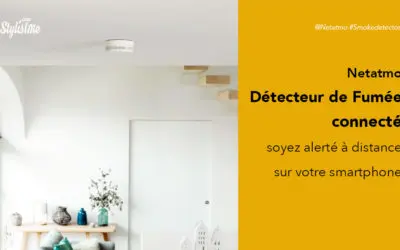 Netatmo détecteur de fumée connecté prix avis test smartphone iOS Android