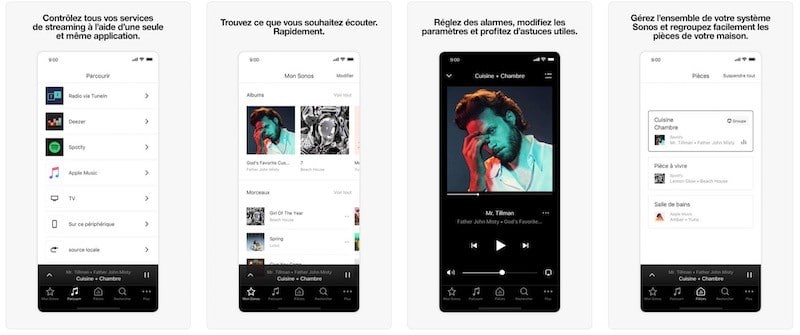 Comment ajouter des enceintes Sonos à HomePod app Sonos