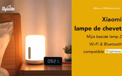 Mijia Bedside Lamp 2 avis test prix de la lampe connectée Wifi de Xiaomi