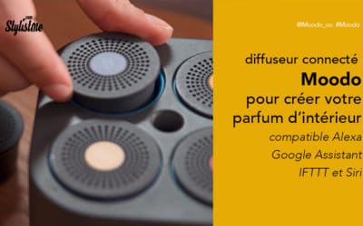 Moodo avis test prix diffuseur de parfum connecté à capsule