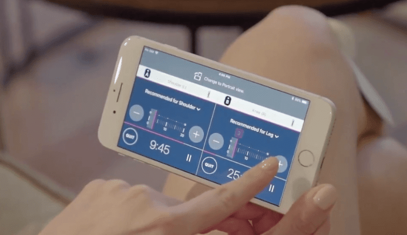 Omron Avail TENS avis test prix app mobile 2 appareils